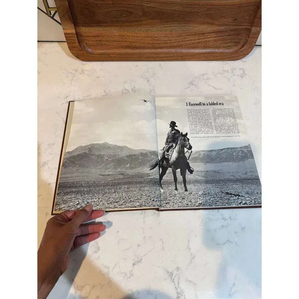 The End and the Myth Time-Life Books The Old West series 1979 faux leather cover